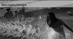 Desktop Screenshot of mariaeugeniamatricardi.com